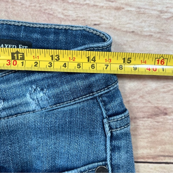 Judy Blue Jeans Womens 11 30 Shredding Up My Life Relaxed Distressed JB8273MD‎ - Picture 8 of 13